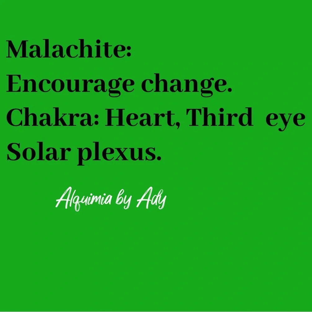 Malachite  carved band ring/creativity heart chakra inspirational ring - Picture 3 of 5